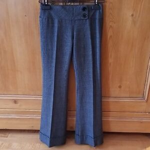 Gray Checkered dress Pants